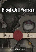 40x30 Battlemap - Blood Well Fortress