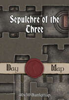 40x30 Battlemap - Sepulcher of the Three
