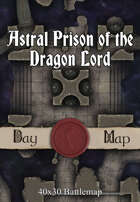 40x30 Battlemap - Astral Prison of the Dragon Lord