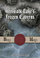 40x30 Multi-Level Battlemap - Griswald Lake’s Frozen Caverns