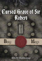 40x30 Battlemap - Cursed Grave of Sir Robert