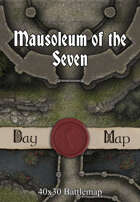 40x30 Battlemap - Mausoleum of the Seven