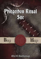 40x30 Battlemap - Phlegethon Ritual Site
