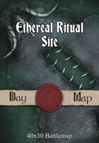 40x30 Battlemap - Ethereal Ritual Site