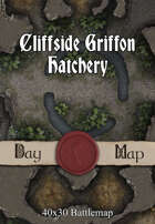 40x30 Battlemap - Cliffside Griffon Hatchery