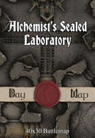 40x30 Battlemap - Alchemist’s Sealed Laboratory Excavation