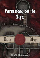 40x30 Battlemap - Farmstead on the Styx