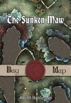 40x30 Battlemap - The Sunken Maw