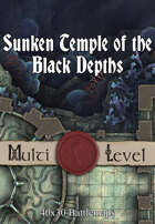 40x30 Multi-Level Battlemap - Sunken Temple of the Black Depths