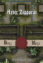 40x30 Battlemap - Aztec Ziggurat