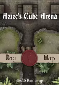 40x30 Battlemap - Ancient Jungle Machine of Life - Seafoot Games ...
