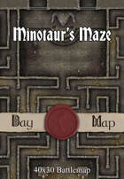 40x30 Battlemap - Minotaur’s Maze