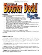 GODSEND Agenda D6 Booster Deck