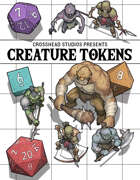 Crosshead's Topdown Tokens - Creatures vol.1