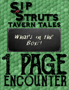 What's in the Box?!: A 1-Page Encounter