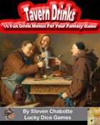 Tavern Drinks - 10 Fun Drink Menu Handouts For Your Fantasy Tavern Adventures