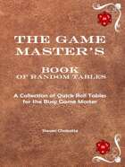 The Game Master's Book of Random Tables (AKA The Game Master's Assistant)