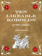 Ten Likeable Kobolds - An NPC Collection