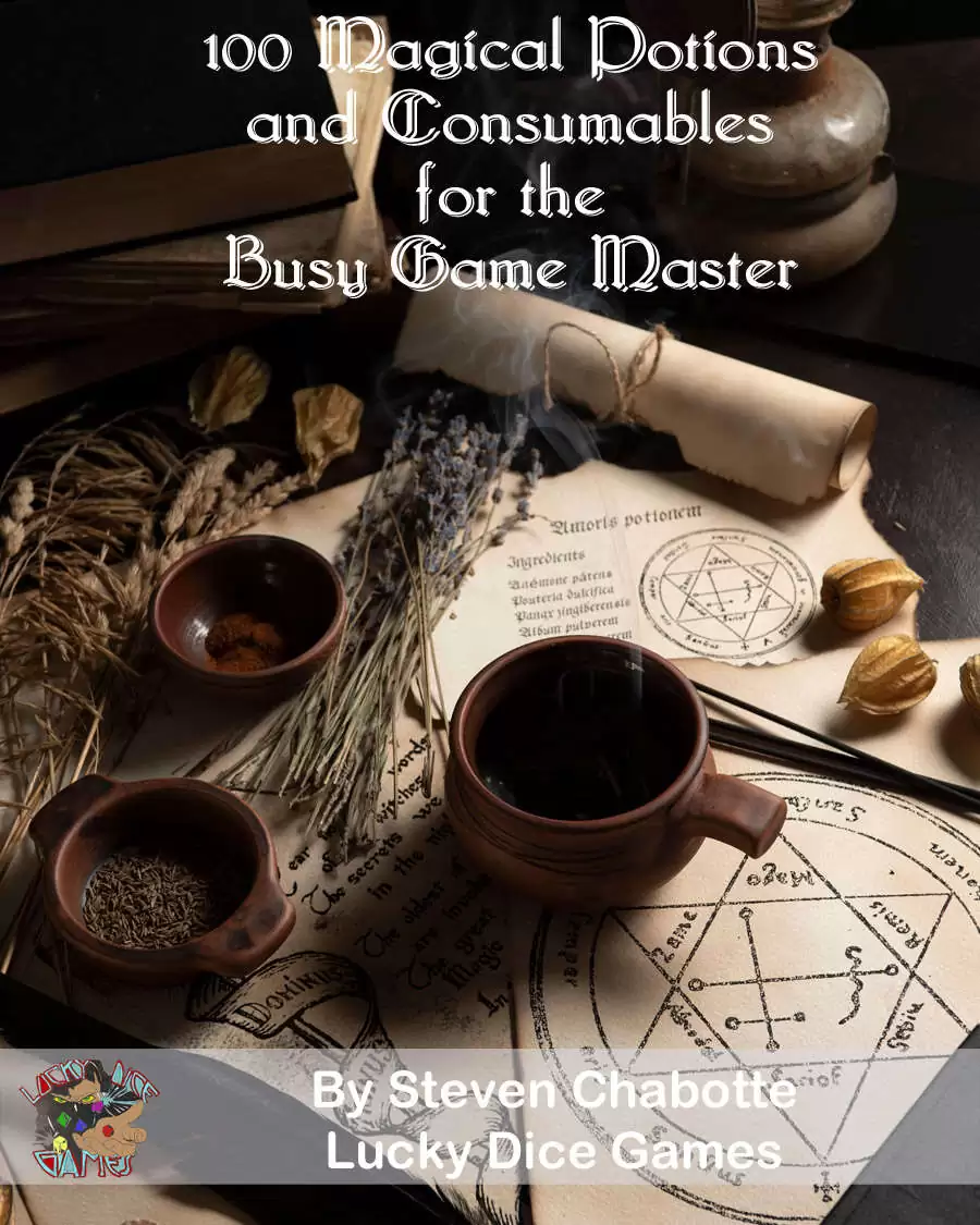 100 Magical Potions and Consumables for the Busy Game Master