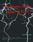 100 Weather Events to Set the Scene for Any Fantasy RPG