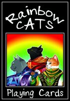 Rainbow Cats Playing Cards