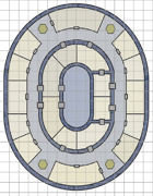 (DIY GM Tools) Blank Starship Deck Plan Map