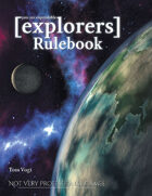 [explorers] Core Rulebook - Print Edition