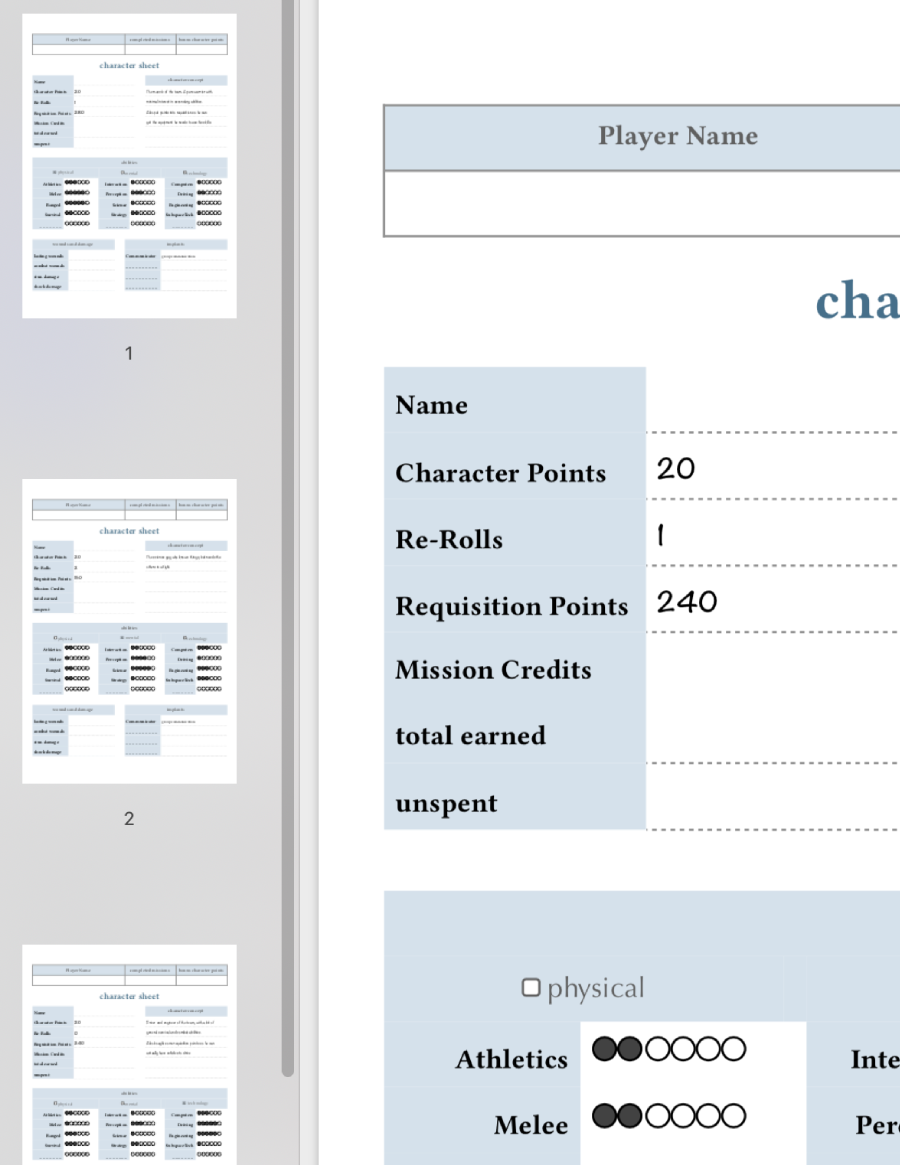 [explorers] ready-to-play characters - notveryprofessional | [explorers ...
