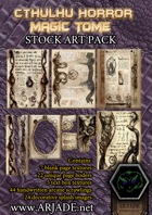 Stock Art Collection: Cthulhu Horror Magic Tome Pack