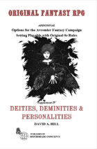 Deities, Deminities & Personalities: Supplement IV