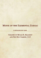 Monk of the Elemental Zodiac
