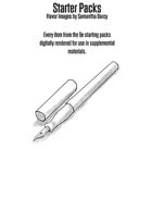 Filler Spot Art - Pen