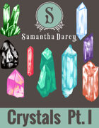 Filler Spot Art - Crystals Pt 1 - by Samantha Darcy