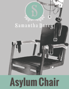 Filler Spot Art - Asylum Chair - by Samantha Darcy