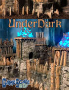 Underdark Walls, Gate, and Corner Towers
