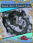Battle Map Stock Art: Frozen Lake