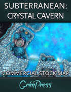 {Commercial} Stock Map: Subterranean - Crystal Cavern