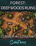 {Commercial} Stock Map: Forest - Deep Woods Ruins