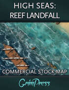 {Commercial} Stock Map: High Seas - Reef Landfall