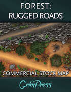 {Commercial} Stock Map: Forest - Rugged Roads