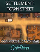 {Commercial} Stock Map: Settlement - Town Street