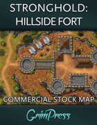 Stock Map: Stronghold - Hillside Fort