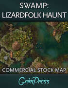 {Commercial} Stock Map: Swamp - Lizardfolk Haunt
