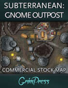 {Commercial} Stock Map: Subterranean - Gnome Outpost