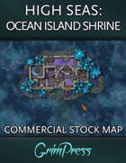 Stock Map: High Seas - Ocean Island Shrine