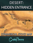 {Commercial} Stock Map: Desert - Hidden Entrance