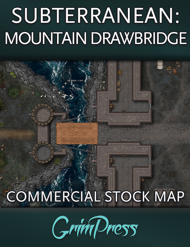 Strongbow Map {Commercial} Stock Map: Stronghold - Mountain Drawbridge - Grim Press ...