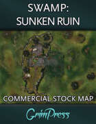 {Commercial} Stock Map: Swamp - Sunken Ruin
