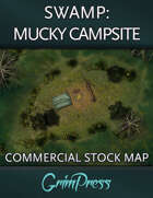 {Commercial} Stock Map: Swamp - Mucky Campsite