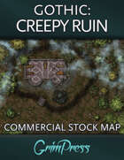 Stock Map: Gothic - Creepy Ruin